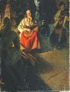 Anders Zorn A Musical Family, china oil painting reproduction